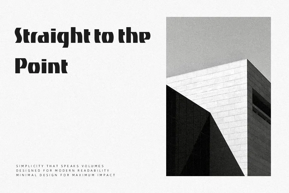 Tac One Font Font Preview for Artistic Poster