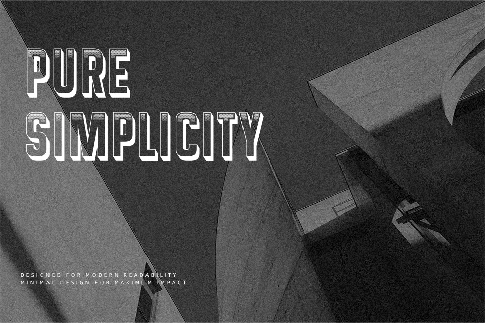 Tadya Font Font Preview for Modern Advertising
