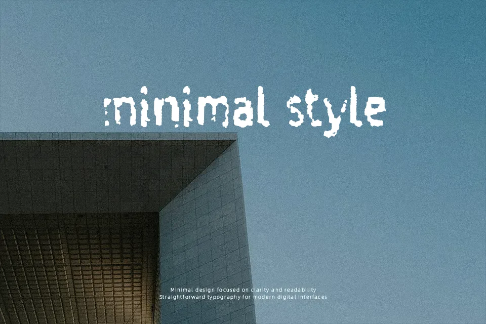 Taigatrust Font Font Preview for Dark Mood