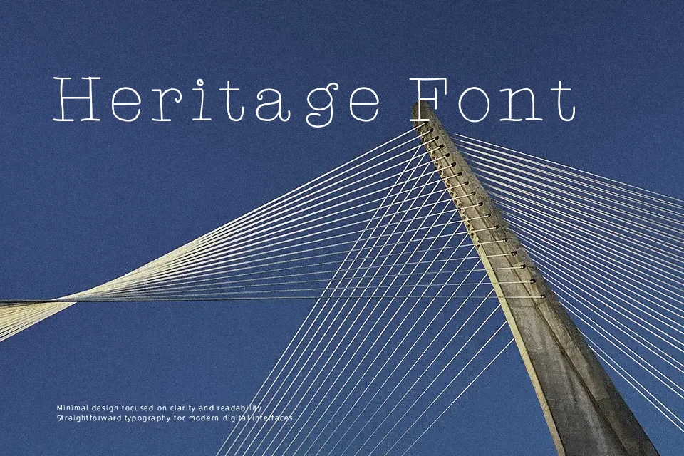 TAR Just A Monday Font Font Preview for Warm Headline