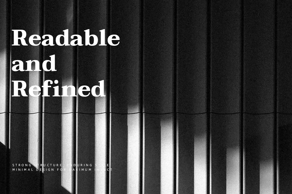 Taviraj Font Font Preview for Editorial