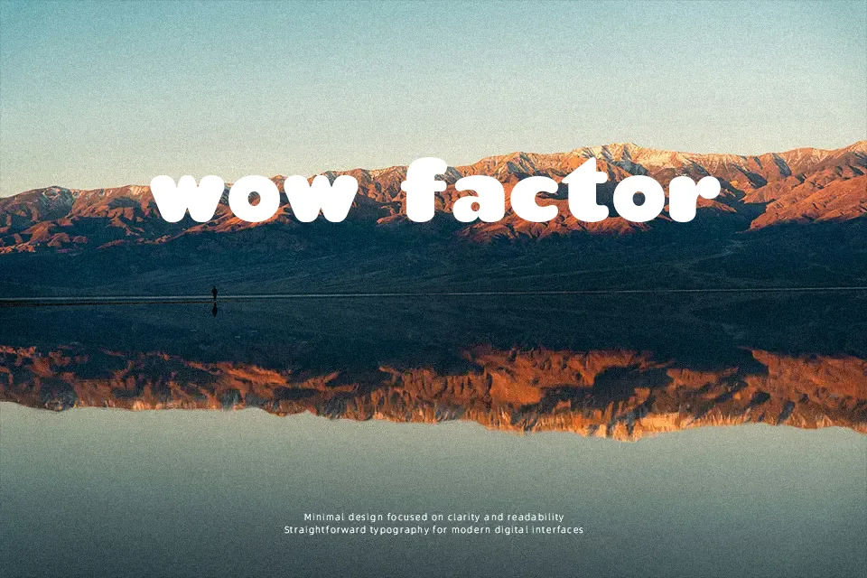Teaspoon Font Rounded Font Preview for Headline