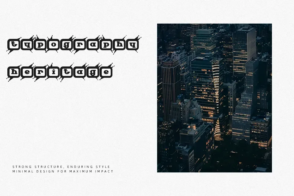 Technicolor Font Rounded Font Preview