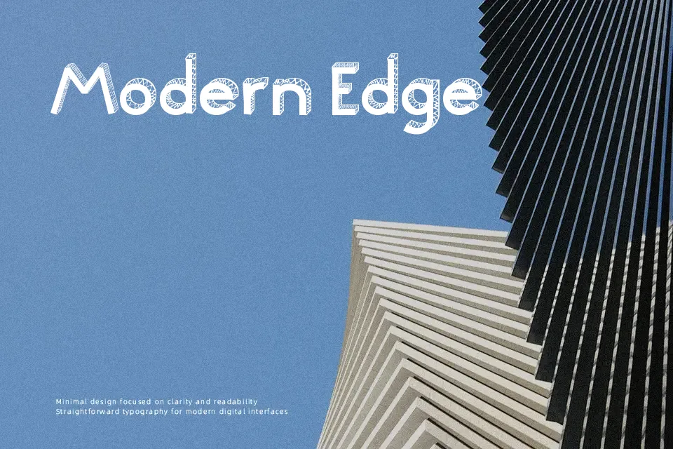 Teen Font Font Preview for Energetic 3D