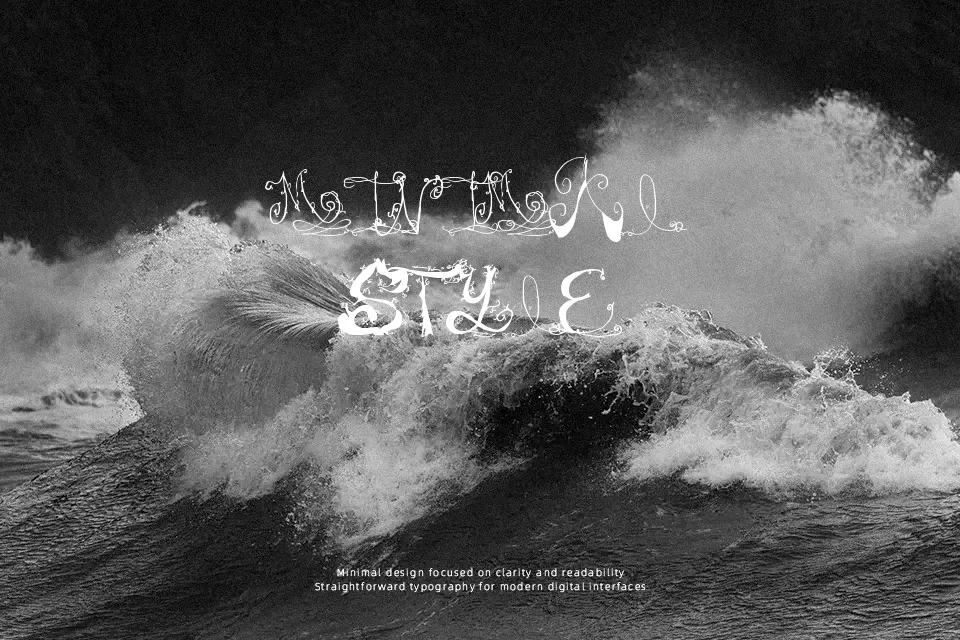 Teenage Fantasy Romance Novel Font Font Preview for Cute Poster