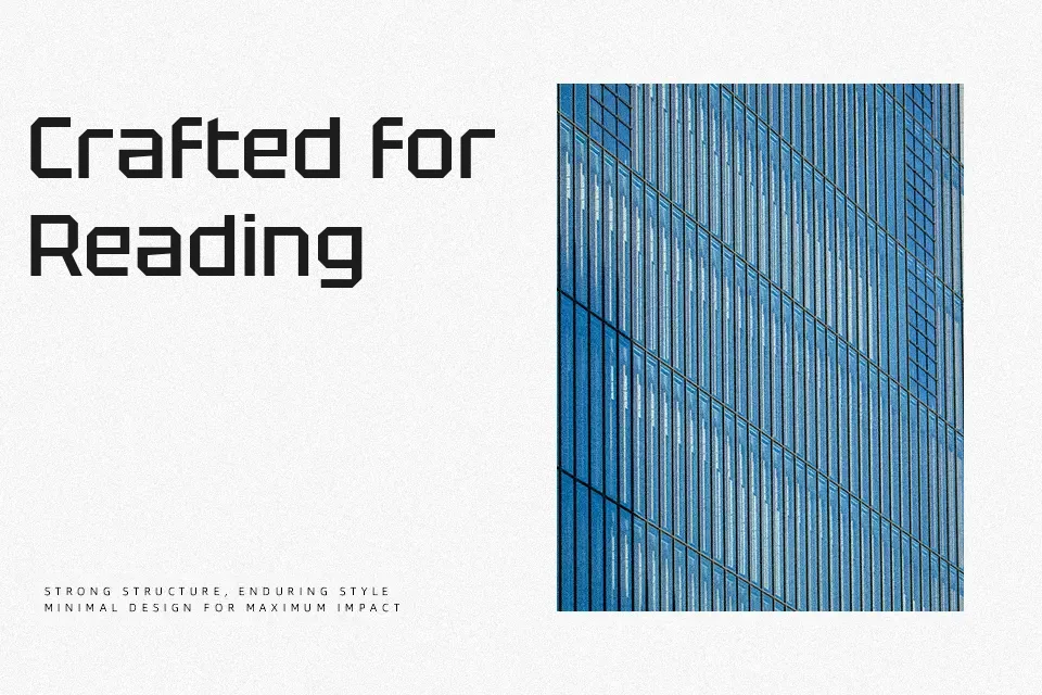 Tektur Font Font Preview for UI Design