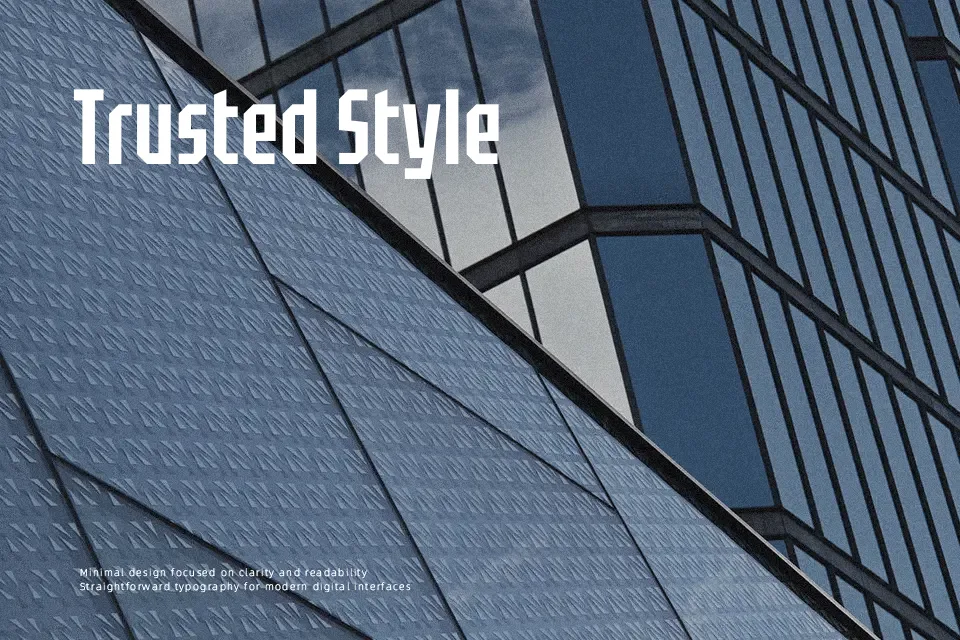 Tektur Font Font Preview for Website