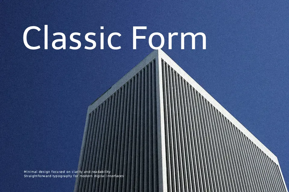 Telex Font Font Preview for Friendly UI Design