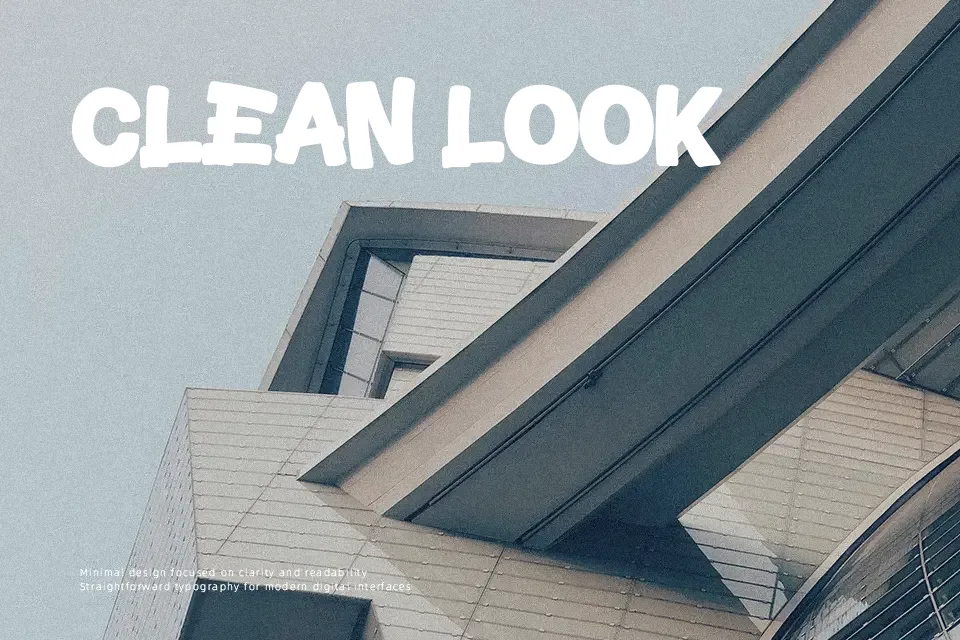 Tendang Font Font Preview for Energetic Poster