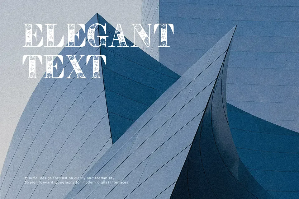 Tendrils Font Font Preview for Elegant Invitation