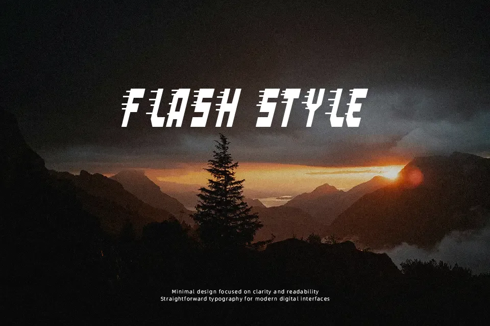 Terminal Velocity Font Font Preview in Latin