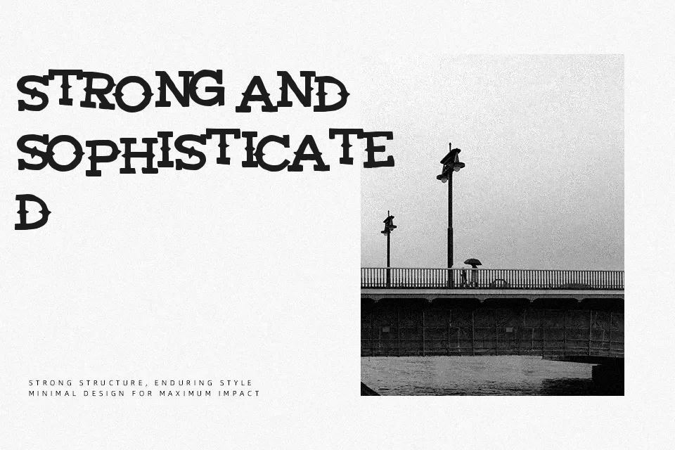 Territorial Font Slab Serif Font Preview for Logo