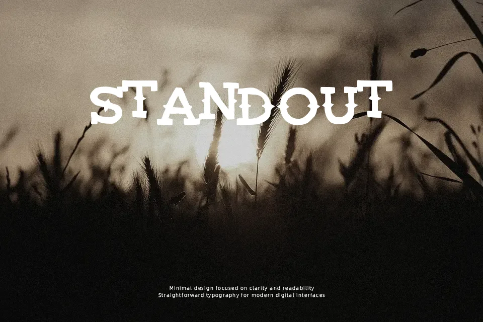 Territorial Font Slab Serif Font Preview for Logo