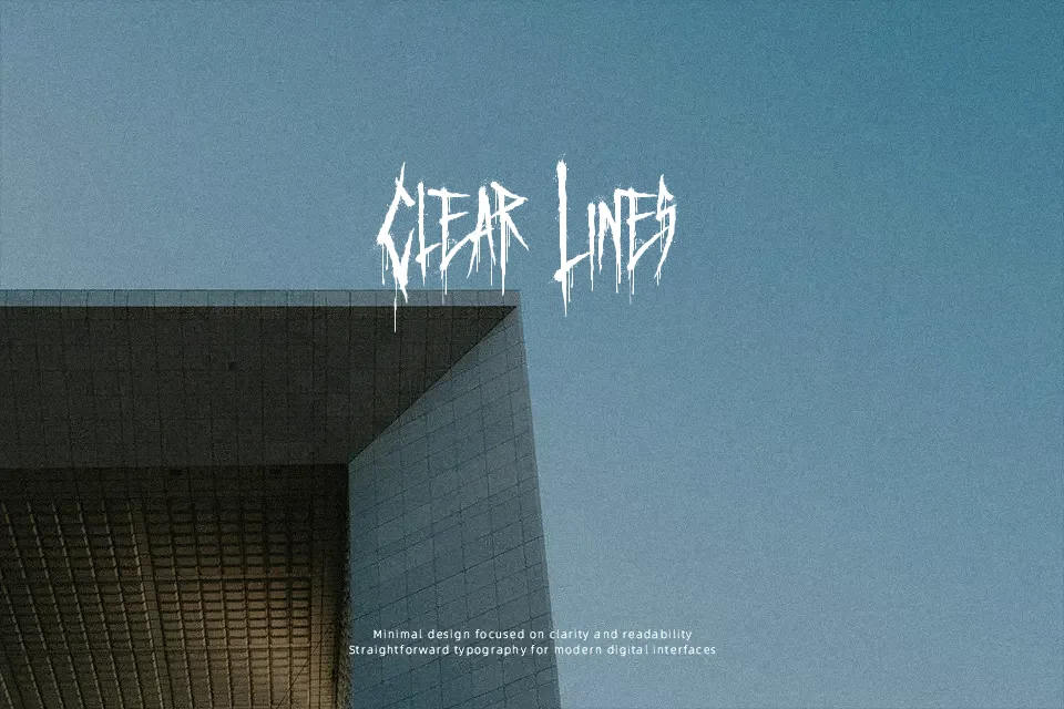 Terror From Midnight Font Decorative Font Preview for Branding