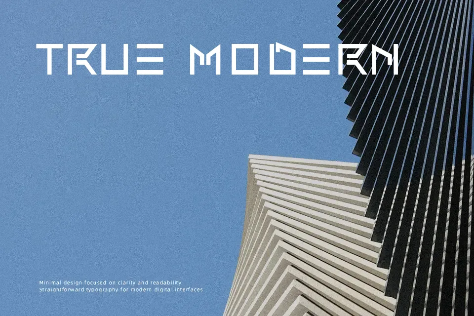 Testament Font Font Preview for Futuristic Packaging