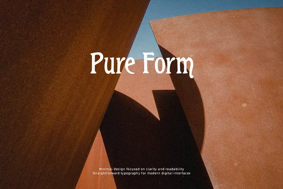 Teutonic Font Display Font Preview for Packaging
