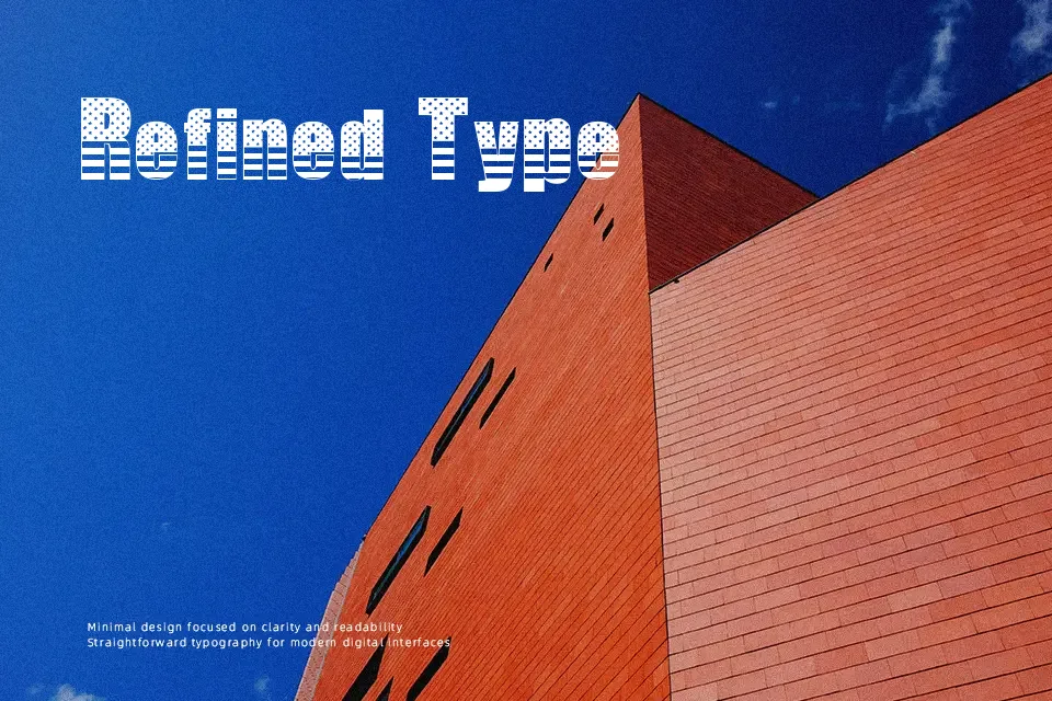 The American Font Font Preview for Bold Poster