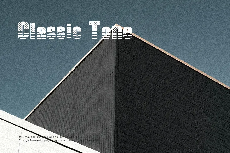 The American Font Font Preview for Vintage Poster