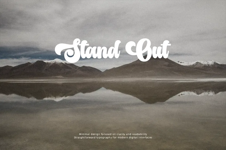 The Augusta Font Font Preview for Retro Logo