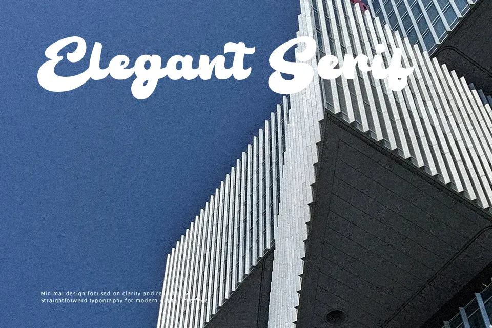 The Bambank Script Font Font Preview for Playful Branding