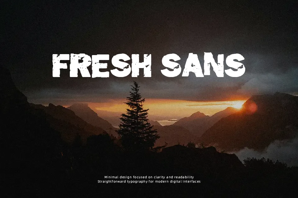 The Camposanto Font Font Preview for Rough Mood