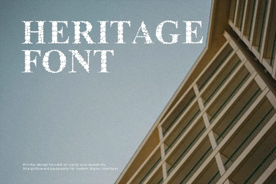 The Classy Dots Font Font Preview for Playful Invitation