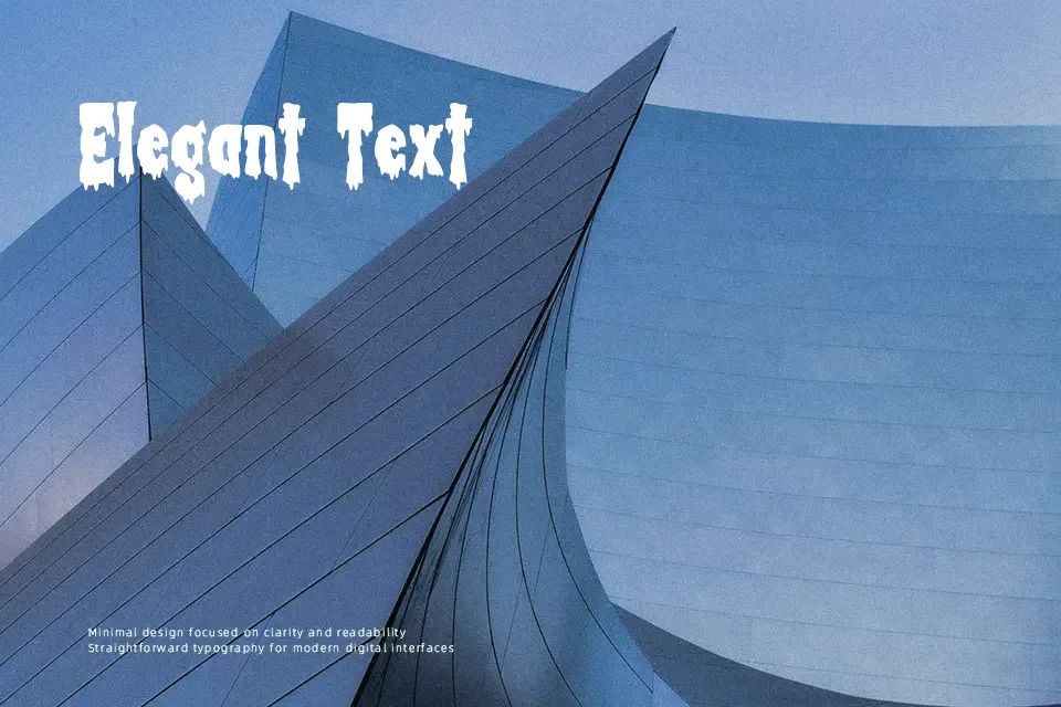 The Comic Horror Font Font Preview for Horror Gaming