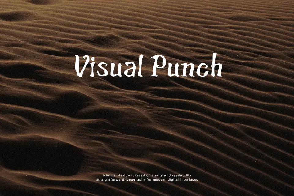 The Croach Font Font Preview for Creative Packaging