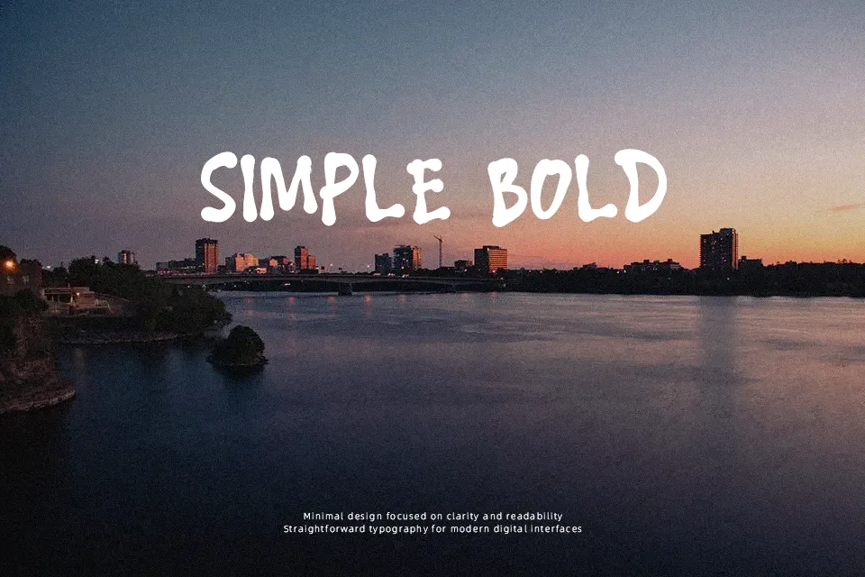 The Dark Ocean Font Font Preview for Dramatic Packaging