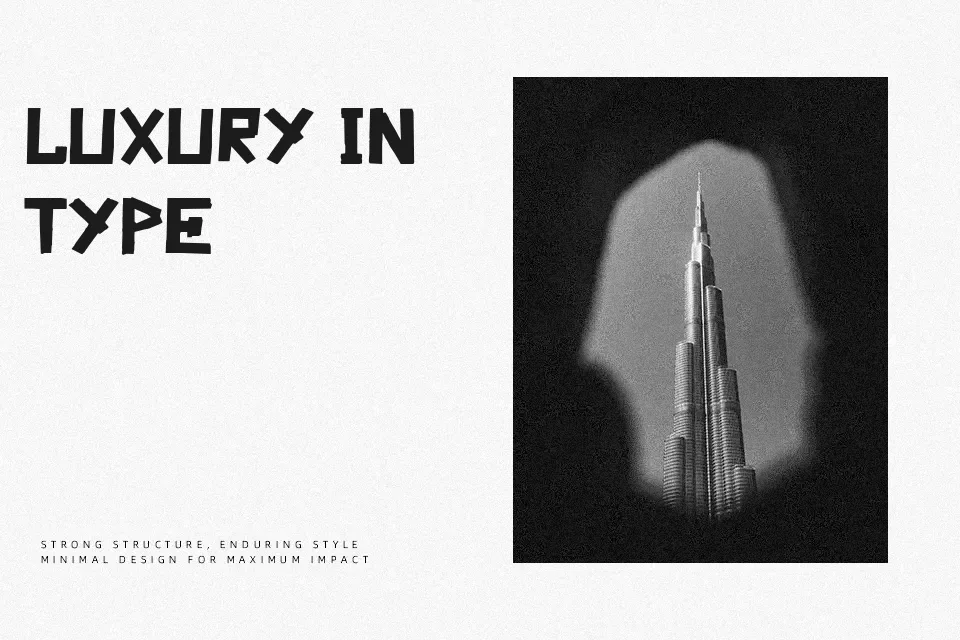 The Day Is My Enemy Font Font Preview for Grunge Headline