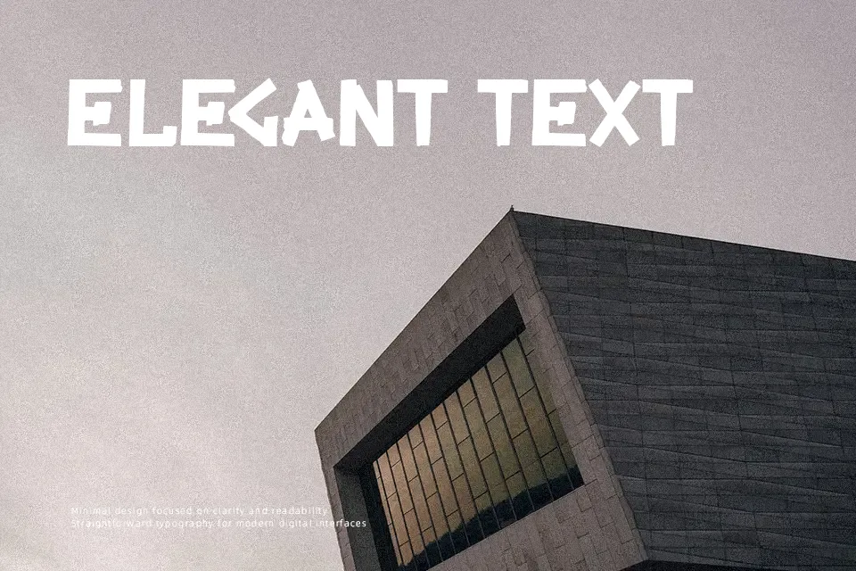 The Day Is My Enemy Font Font Preview for Music