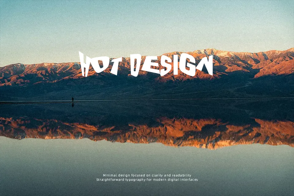 The Drunk Designer Font Font Preview in Latin