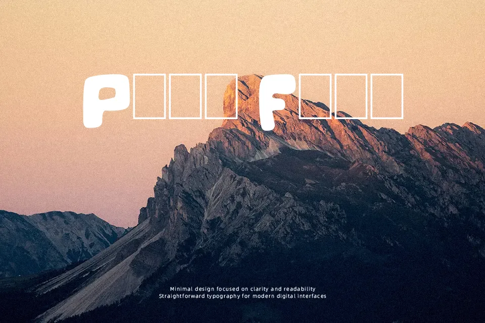 The Duke Of Prunes Font Font Preview for Bubble Poster