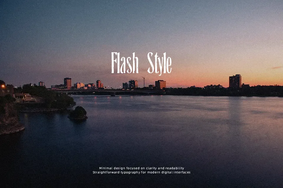 The French Quarter Font Font Preview for Vintage Headline
