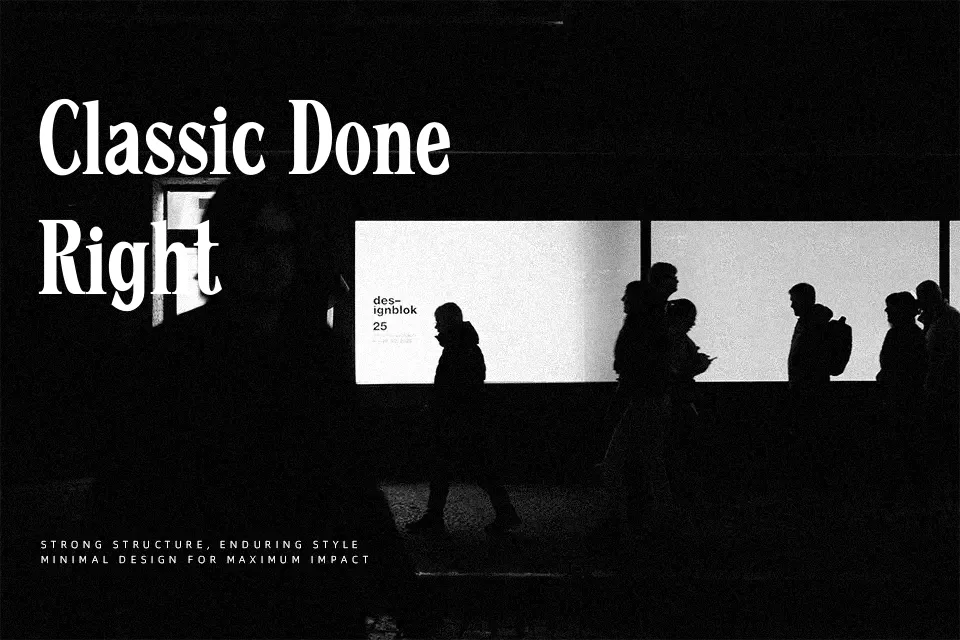 The Fright House Font Display Font Preview for Film