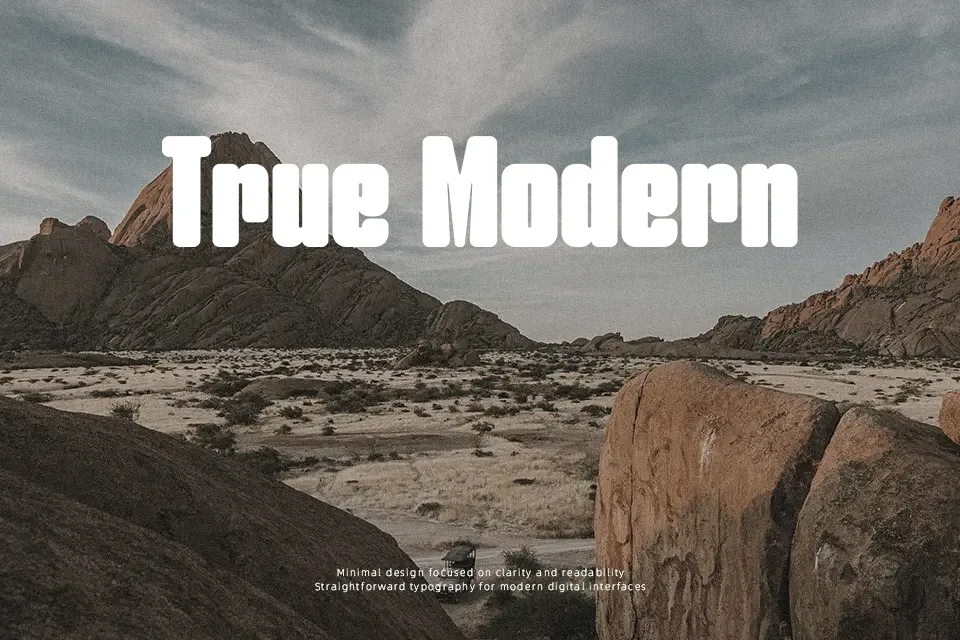The Goodmother Font Sans Serif Font Preview