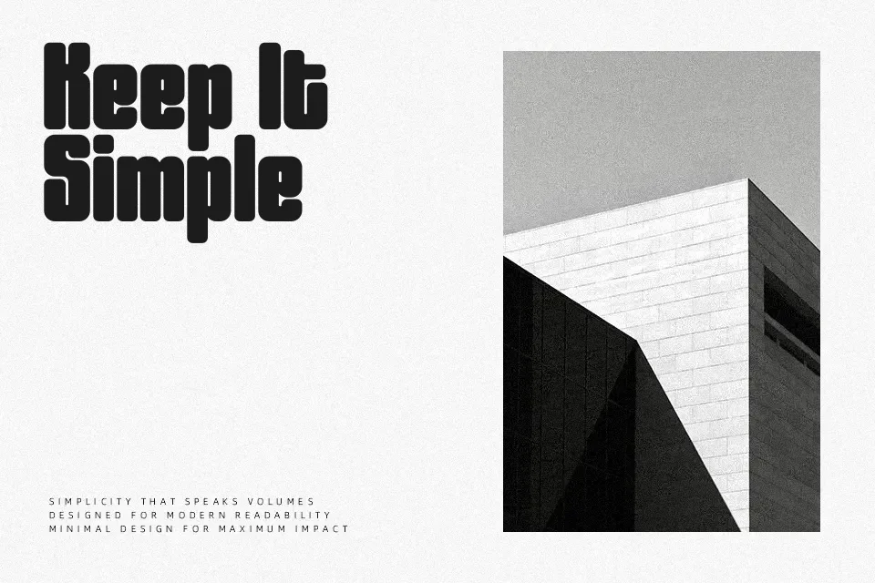 The Goodmother Font Font Preview for Bold Poster