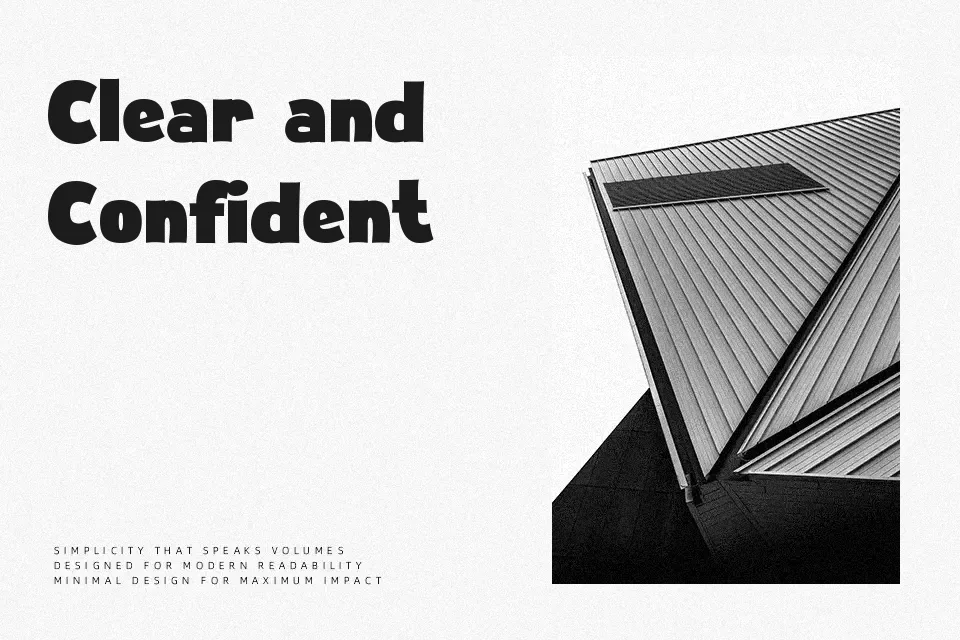 The Hound Font Sans Serif Font Preview for Logo