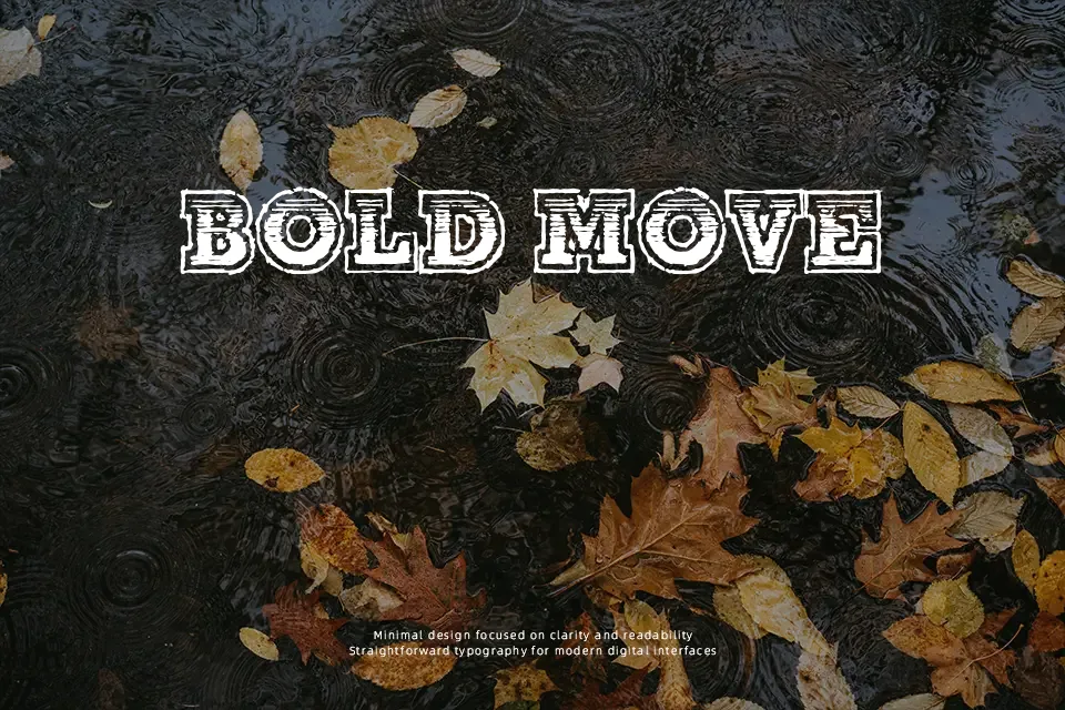 The Line-Up Font Font Preview for Retro Branding