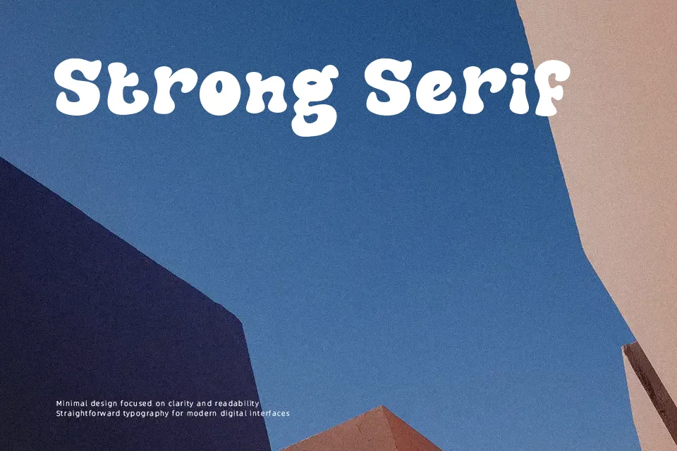 The Meshroom Font Rounded Font Preview for Logo