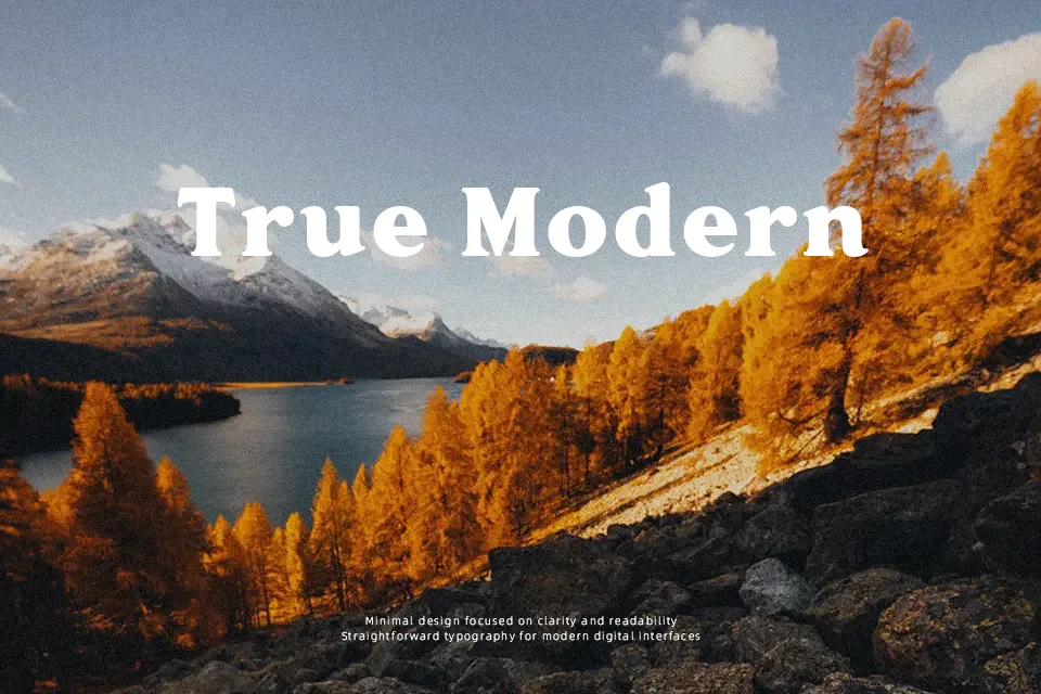 The Mietlor Font Serif Font Preview