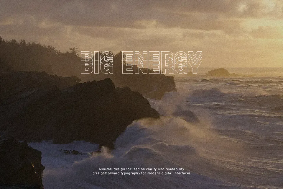The Modern Chaos Font Font Preview for Branding