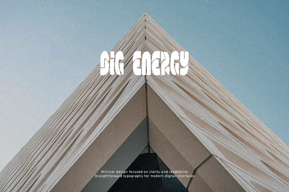 The Modern Family Empire Font Font Preview for Creative Music
