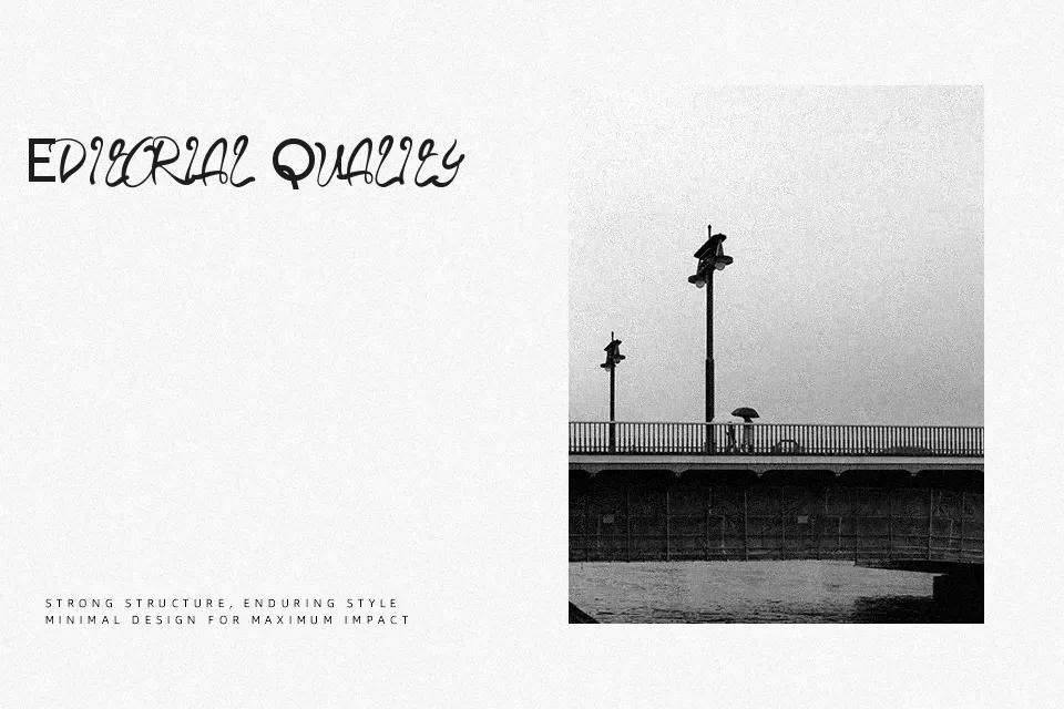 The Music Font Font Preview for Packaging