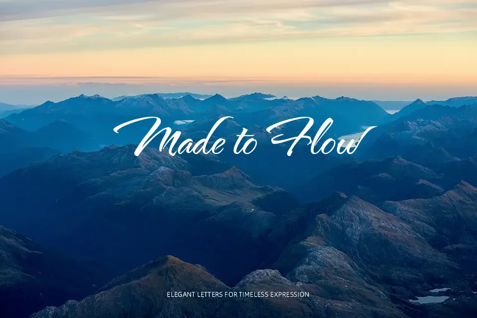 The Nautigal Font Font Preview for Artistic Wedding