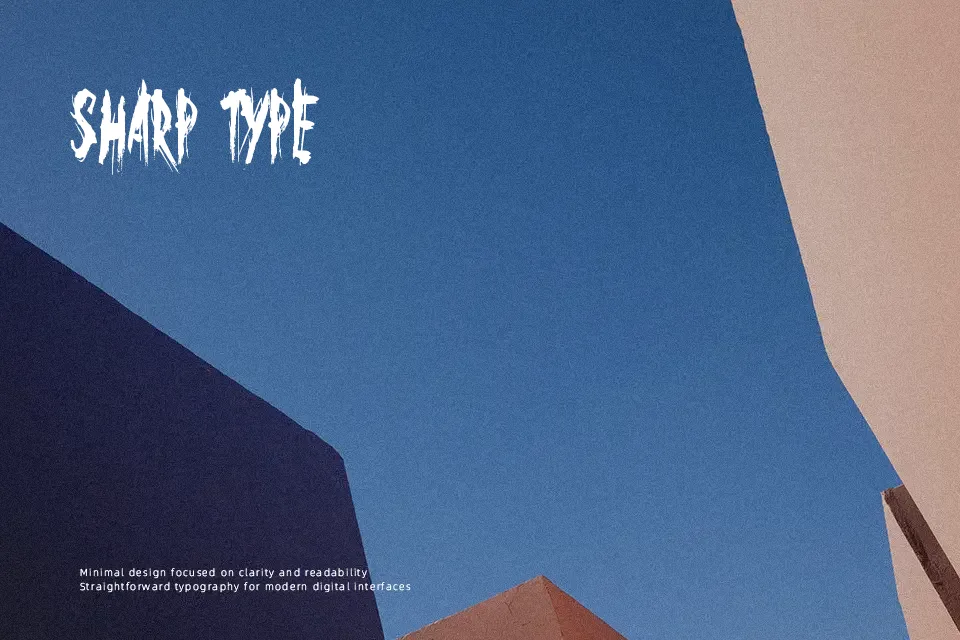 The Others Are Here Font Font Preview for Horror Halloween