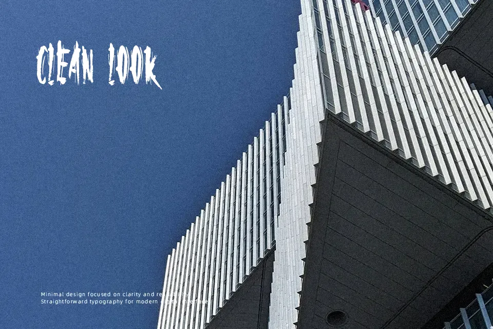 The Others Are Here Font Decorative Font Preview for Poster