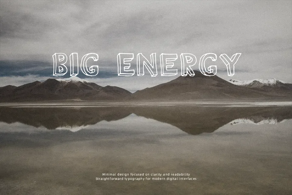 The Rainmaker Font Decorative Font Preview for Poster