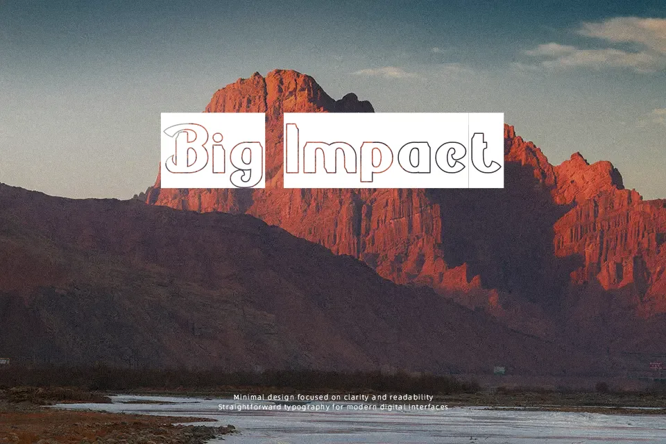The Revolutions Font Font Preview for Bold Logo