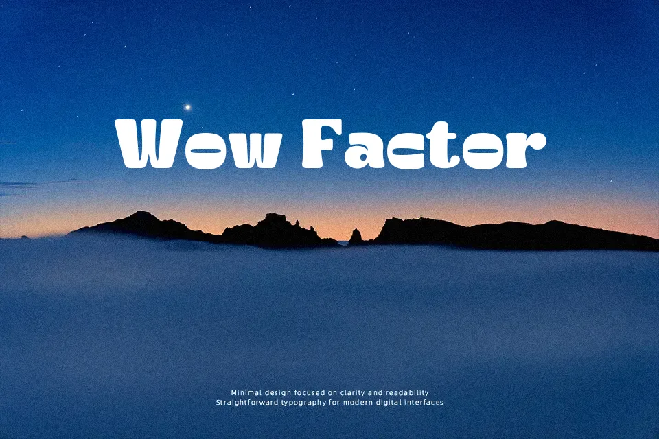 The Rufly Font Font Preview for Groovy Mood